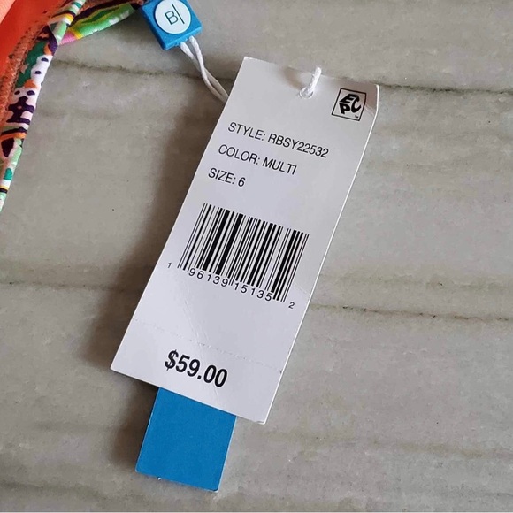 NWT Bleu Rod Beattie Seriously Sunny Sarong Bottom Set - Picture 5 of 7